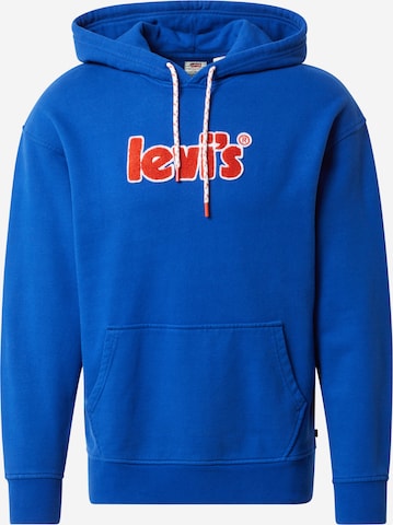 LEVI'S Sweatshirt in Blau: predná strana