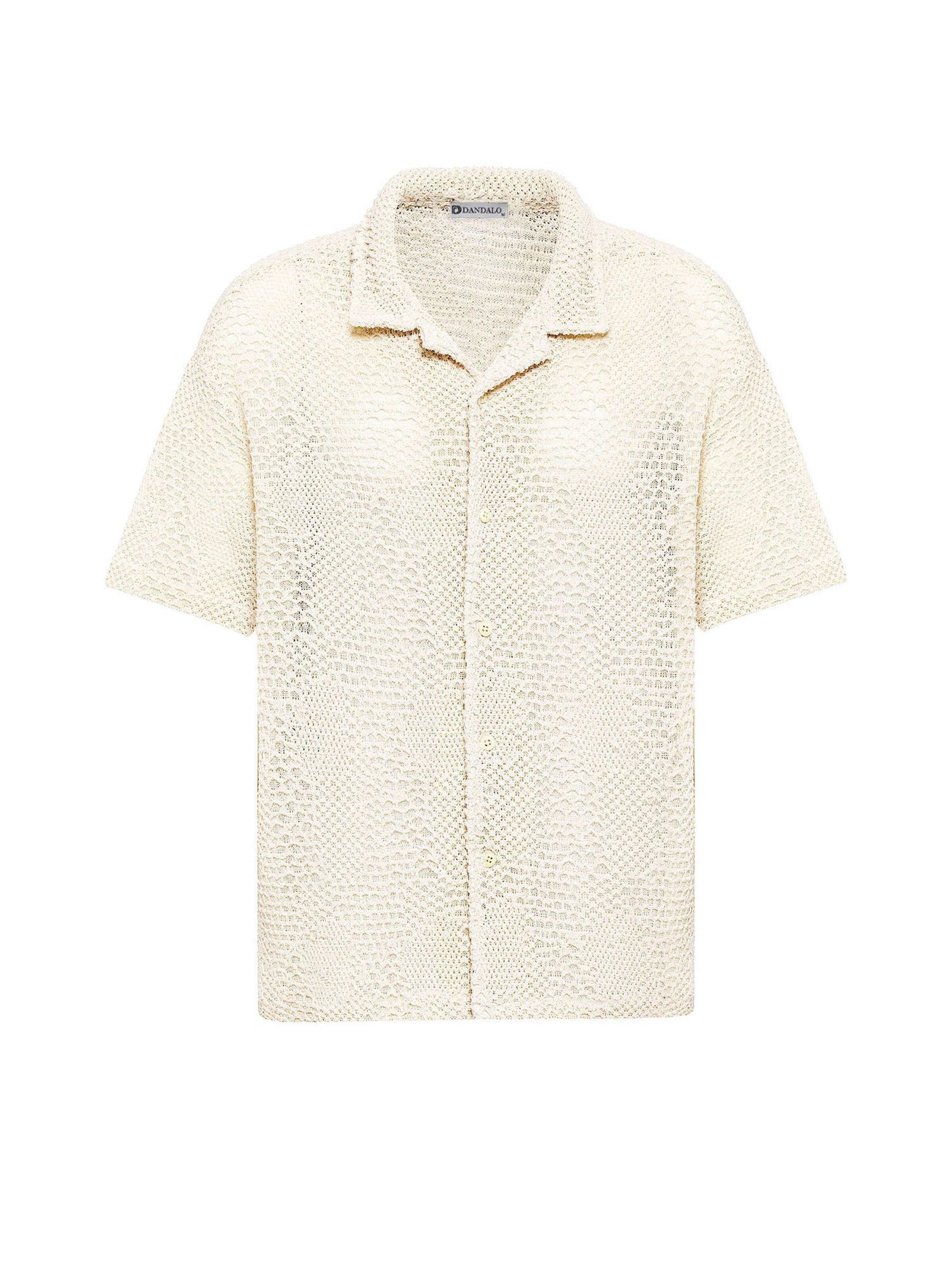 Dandalo Comfort Fit Риза в бежово: отпред