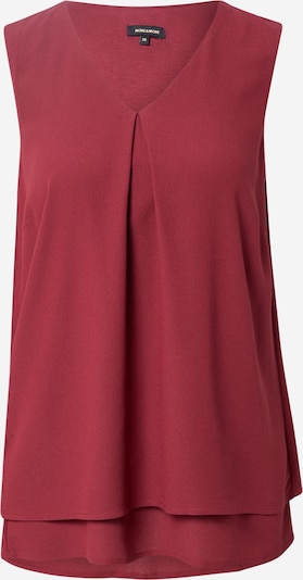MORE & MORE Bluse in dunkelrot, Produktansicht