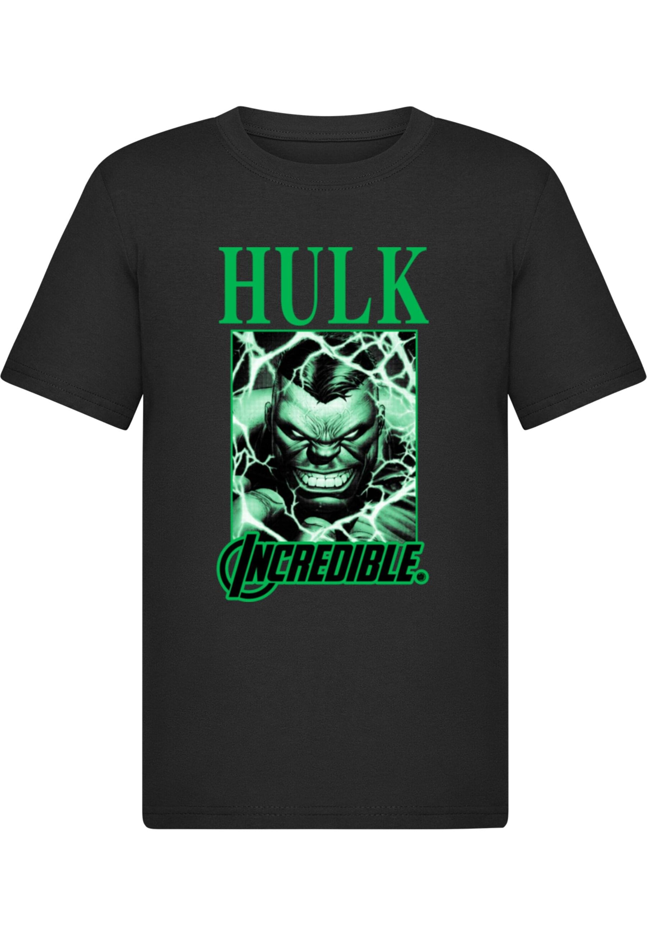 T-Shirt 'Marvel Universe - Hulk' ABSOLUTE CULT en noir : devant