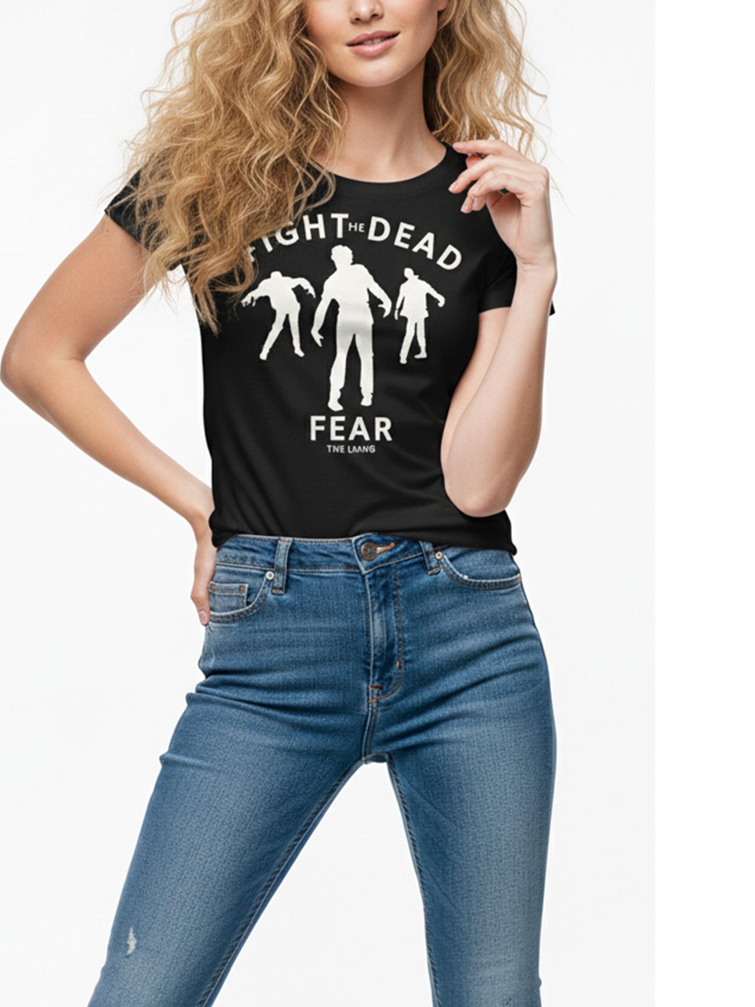 MAKAYA Shirt 'Fight the Dead' in Black