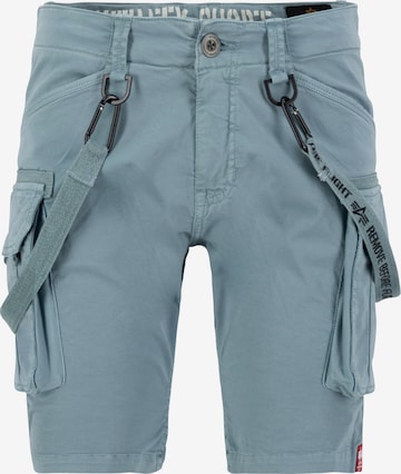 Pantaloni cargo di ALPHA INDUSTRIES in blu: frontale