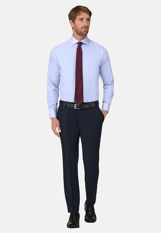 Chemise Boggi Milano en bleu : devant