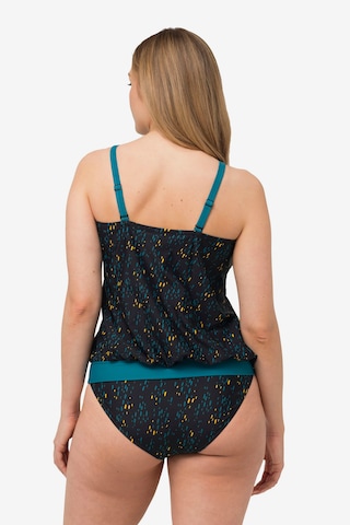 Ulla Popken Bustier Tankini in Zwart