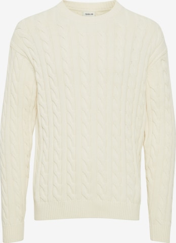 Pullover 'Malcolm' di !Solid in bianco: frontale