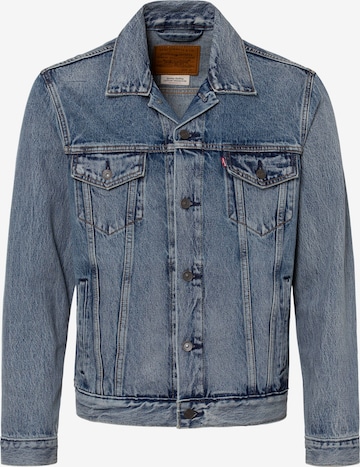 LEVI'S ® Prehodna jakna 'The Trucker Jacket' | modra barva: sprednja stran