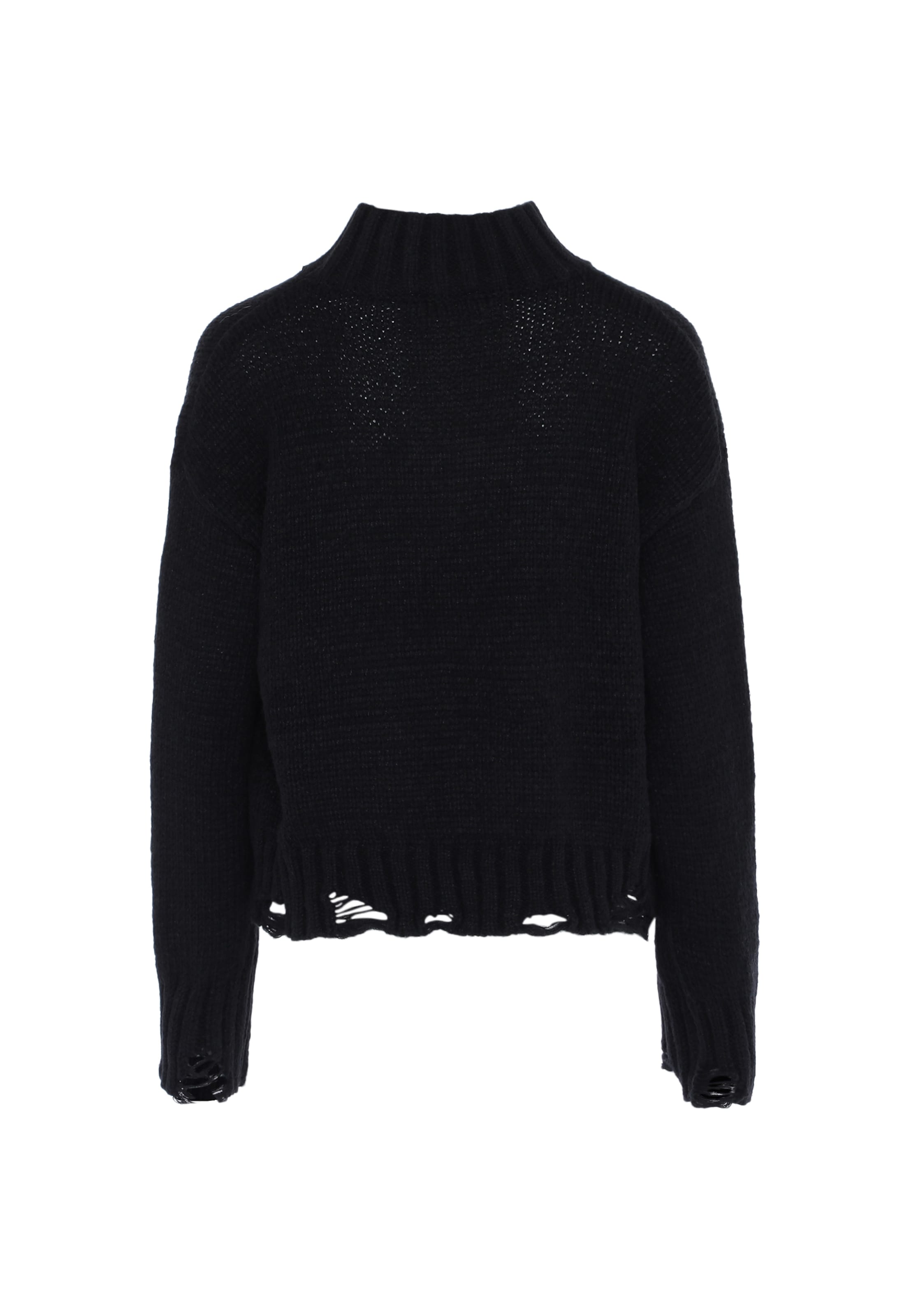 MYMO Pulover | črna barva