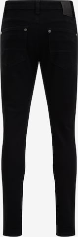 WE Fashion Regular Jeans in Black: front