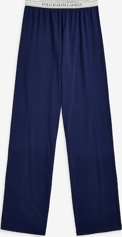 Polo Ralph Lauren Pyjamabroek ' Polo Essentials ' in Blauw: voorkant