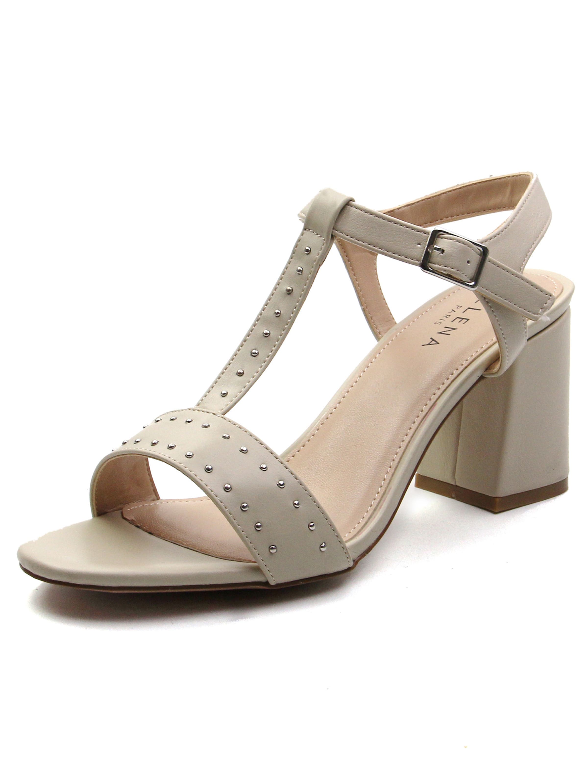 Celena Босоножки с ремешком 'Carita' в Бежевый: спереди