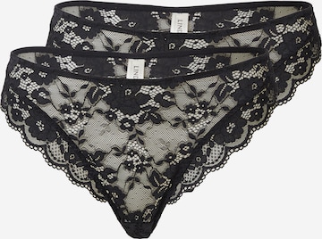 Lindex - Tanga em preto: frente