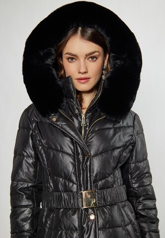 faina Winter Coat in Black