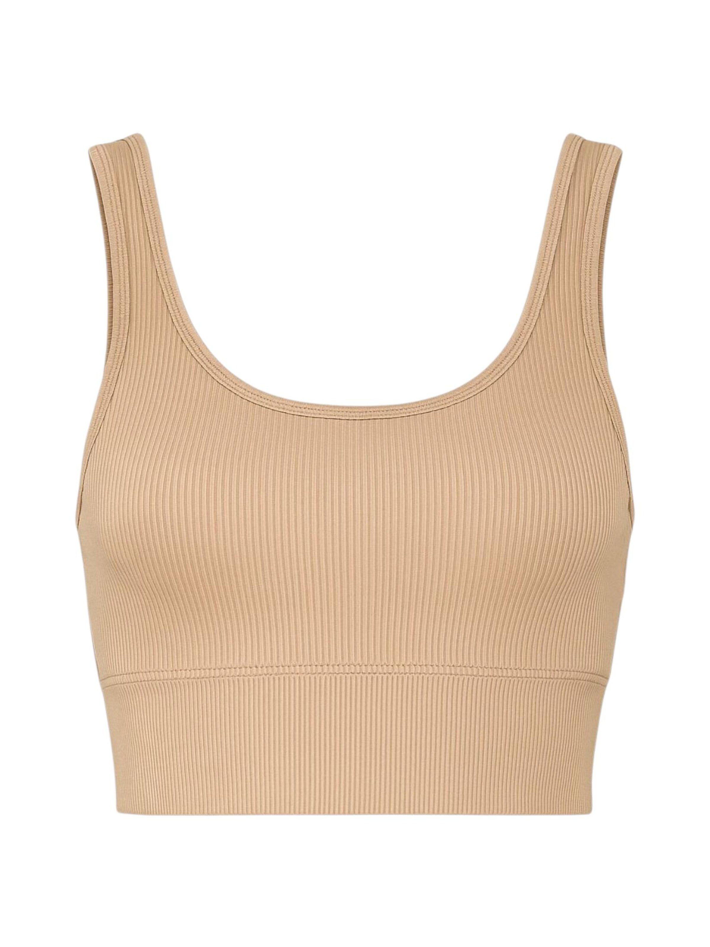 fashionshowcase Sportsoverdel 'FlexiFit' i beige: forside