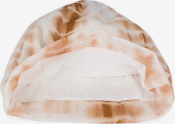 styleBREAKER Mütze 'Beanie Mütze Batik Streifen' in Braun