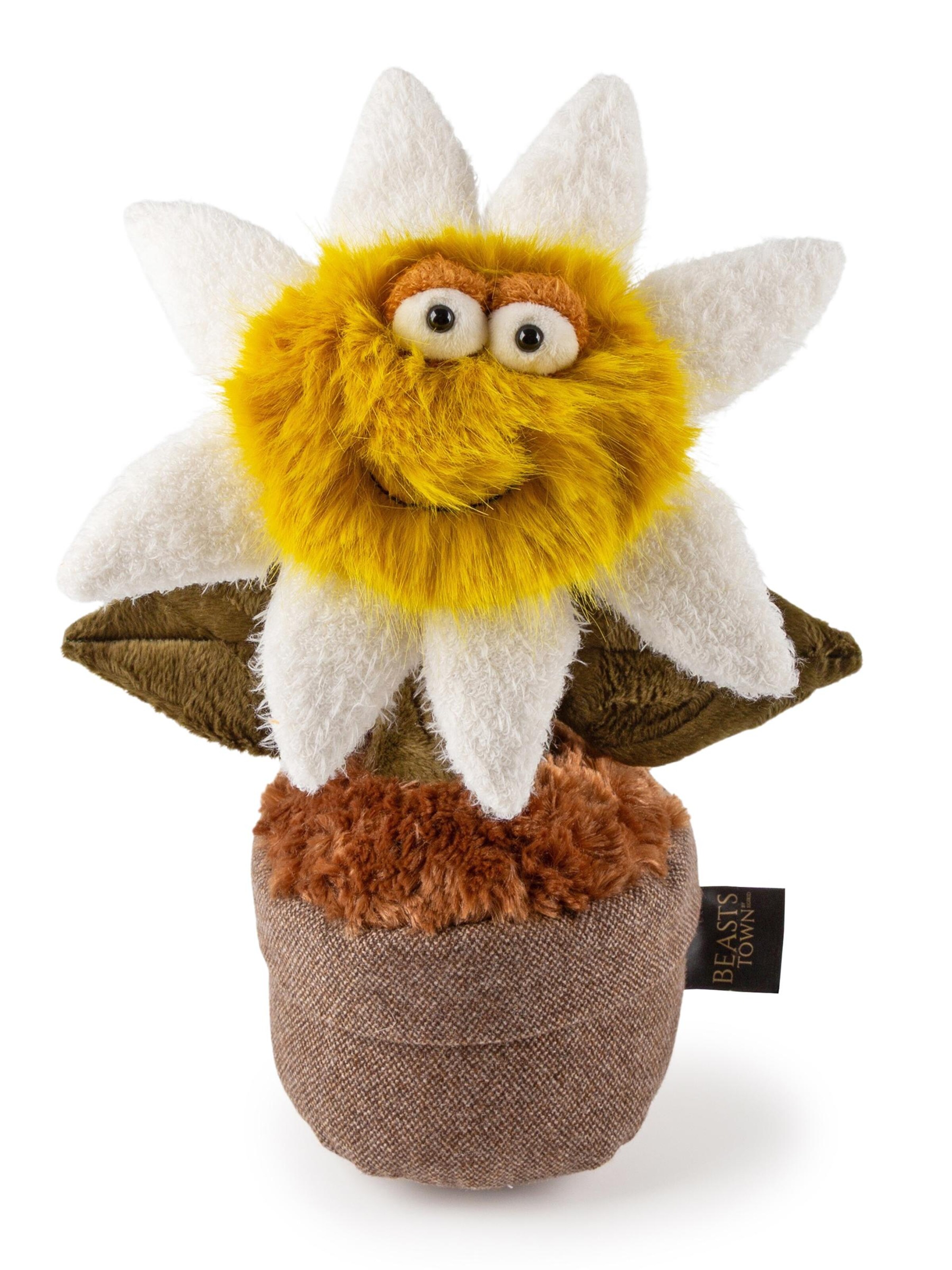 SIGIKID Kuscheltiere 'Plüsch Blumentopf Margerite Gwendolyn Goodmood, BeastsTown'‌‌‌‌‌‌‌‌‌‌ in Mischfarben: Vorderseite