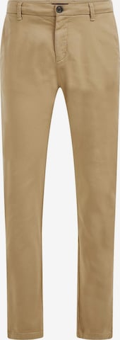 Slimfit Pantaloni chino di WE Fashion in beige: frontale