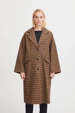 ICHI Between-Seasons Coat 'Ihemmalu Ja' in Brown: front