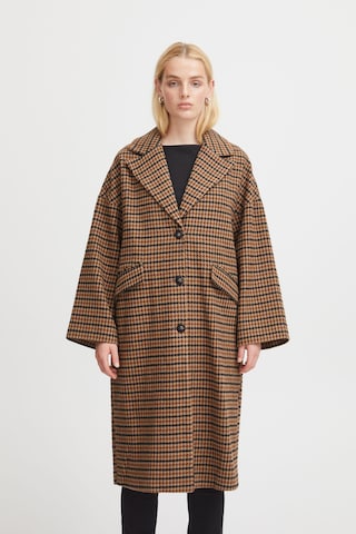 ICHI Between-Seasons Coat 'Ihemmalu Ja' in Brown: front