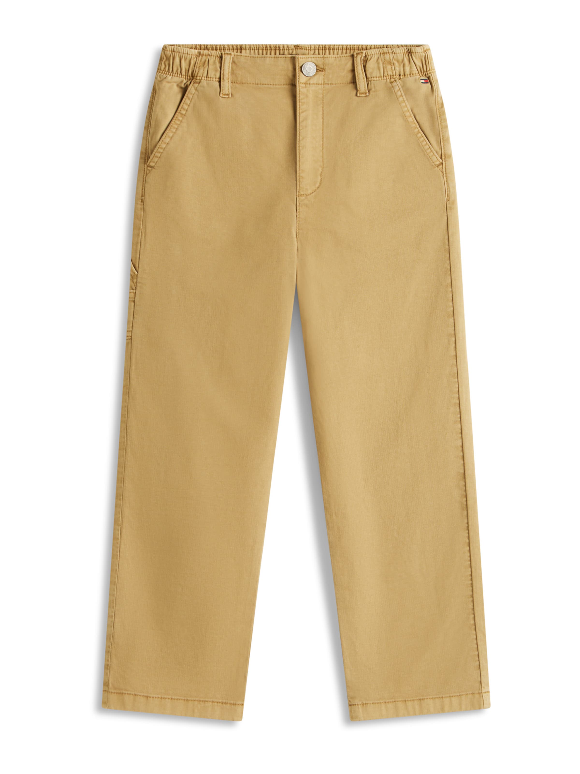 TOMMY HILFIGER - Loosefit Pantalón en beige: frente