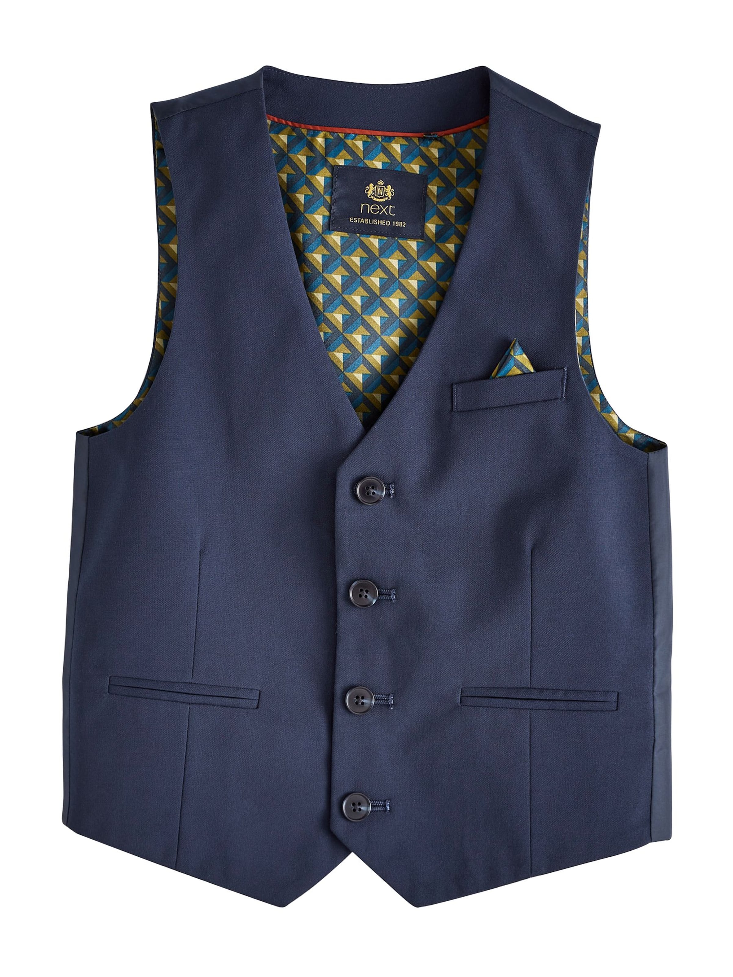 Gilet Next en bleu : devant