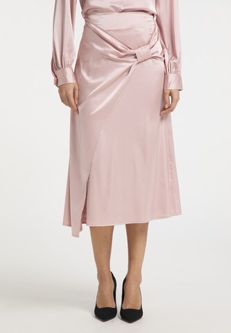 usha BLACK LABEL Skirt in Pink: front