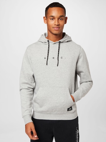 !Solid Sweatshirt 'Darcio' in Grau: predná strana