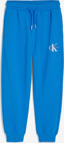 Calvin Klein Jeans Tapered Pants in Blue: front