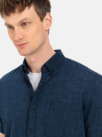 CAMEL ACTIVE Regular fit Button Up Shirt in Blue