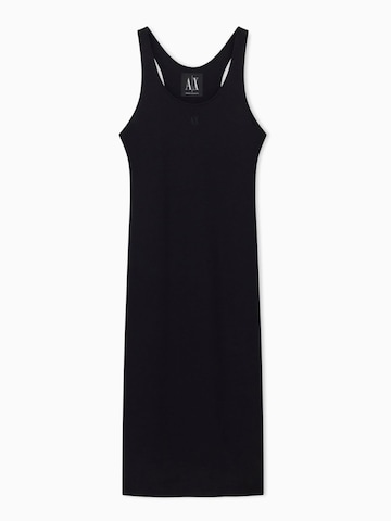 ARMANI EXCHANGE - Vestido de tubo 'XW000820' en negro: frente