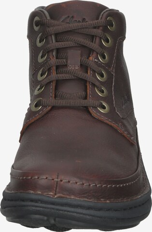 CLARKS Lace-Up Boots in Brown