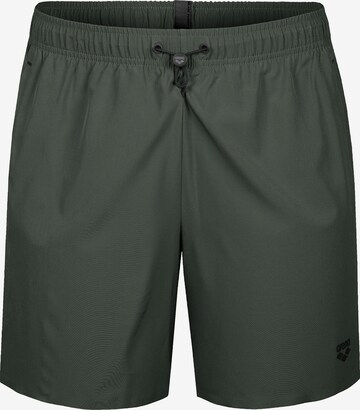 ARENA Board Shorts 'EVO' in Green: front