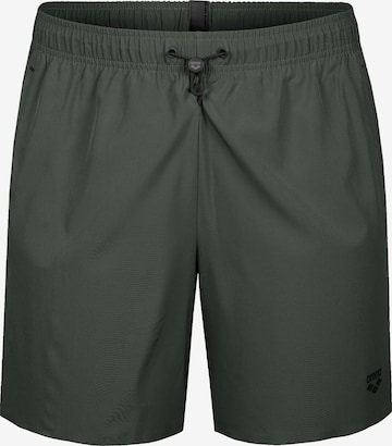 ARENA Board Shorts 'EVO' in Green: front