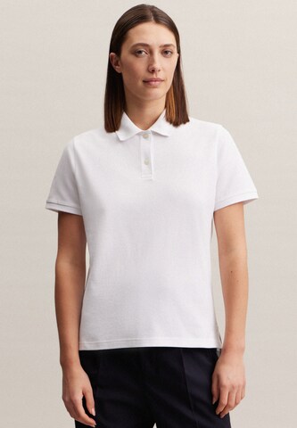 SEIDENSTICKER Shirt 'Schwarze Rose' in Wit: voorkant
