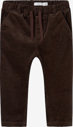NAME IT - regular Pantalón en marrón: frente