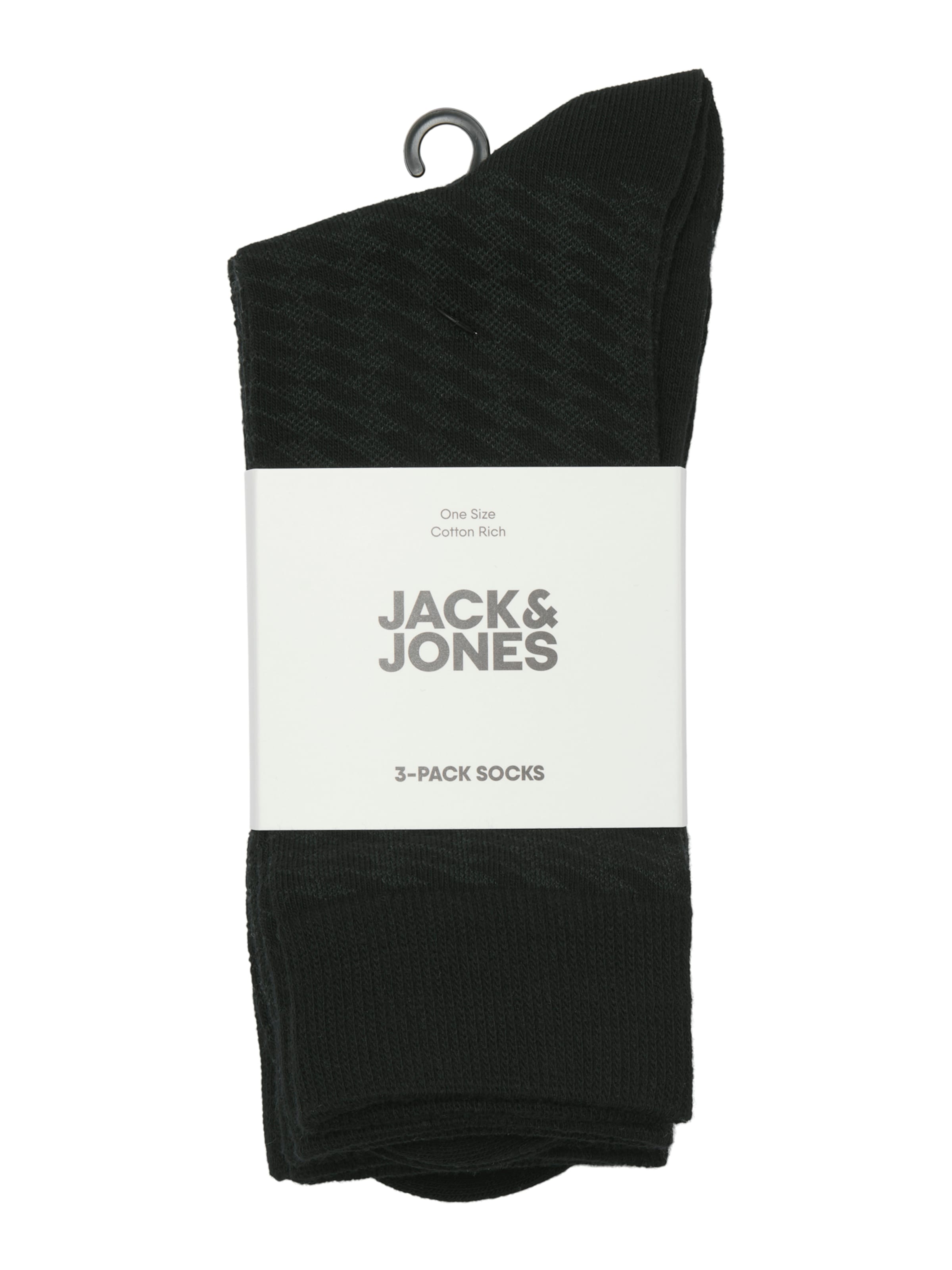 JACK & JONES Носки 'JACDIAMOND' в Черный