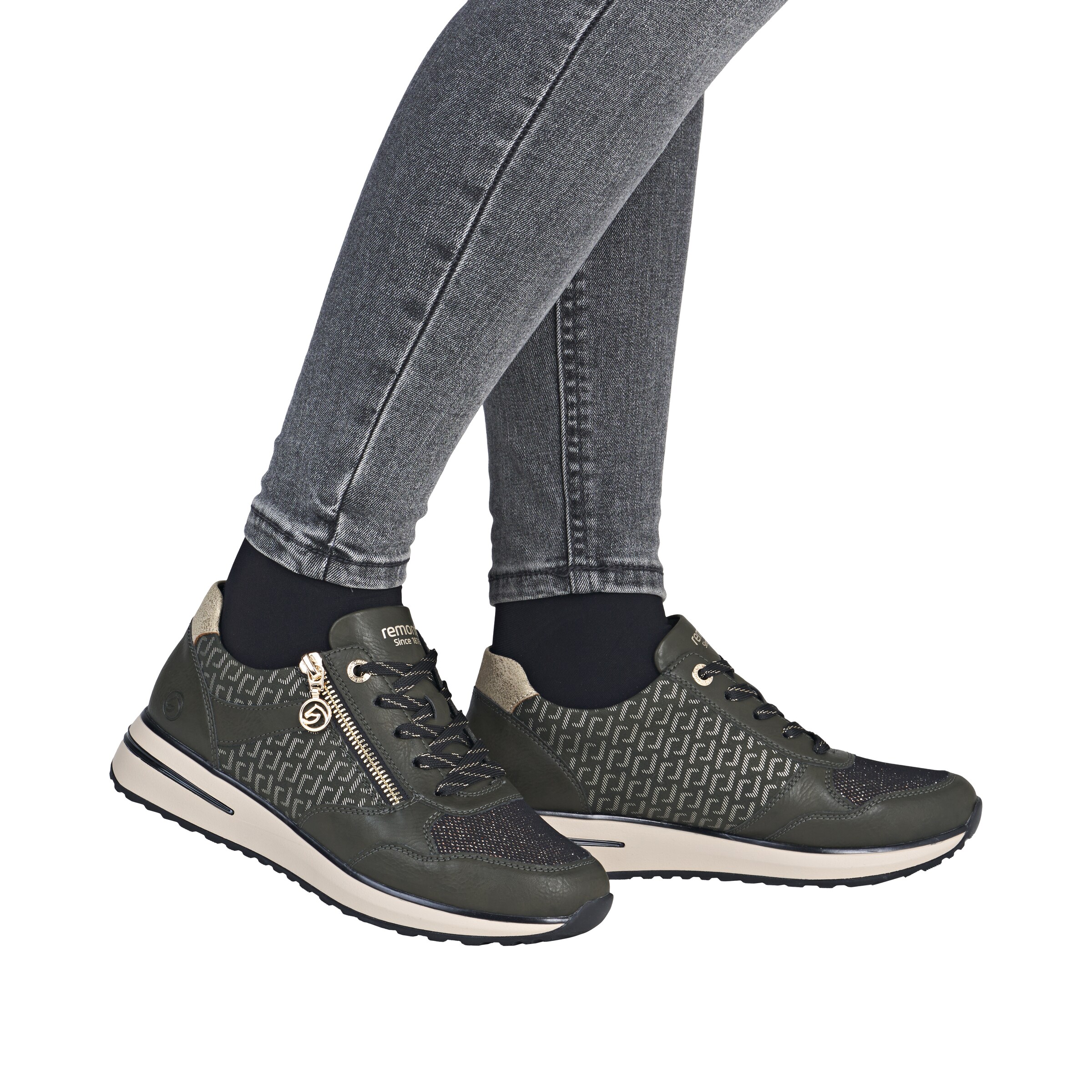 REMONTE Sneakers 'D1G08' in Green