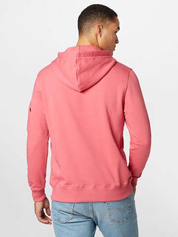 ALPHA INDUSTRIES Sweatshirt 'X-Fit' in Oranje