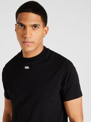 Tricou de la Karl Lagerfeld pe negru