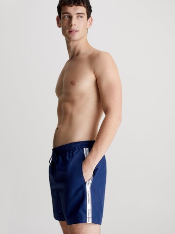 Calvin Klein Swimwear Board Shorts in Blue