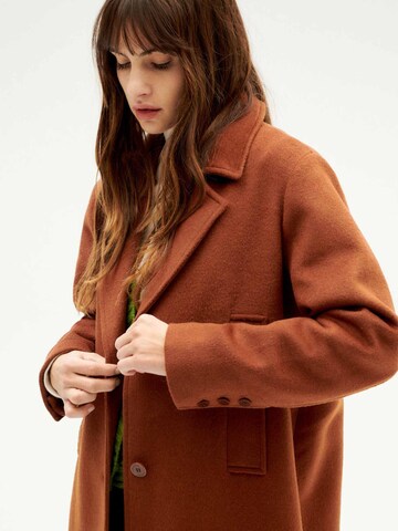 Thinking MU Winter Jacket ' Rita Jacket ' in Brown