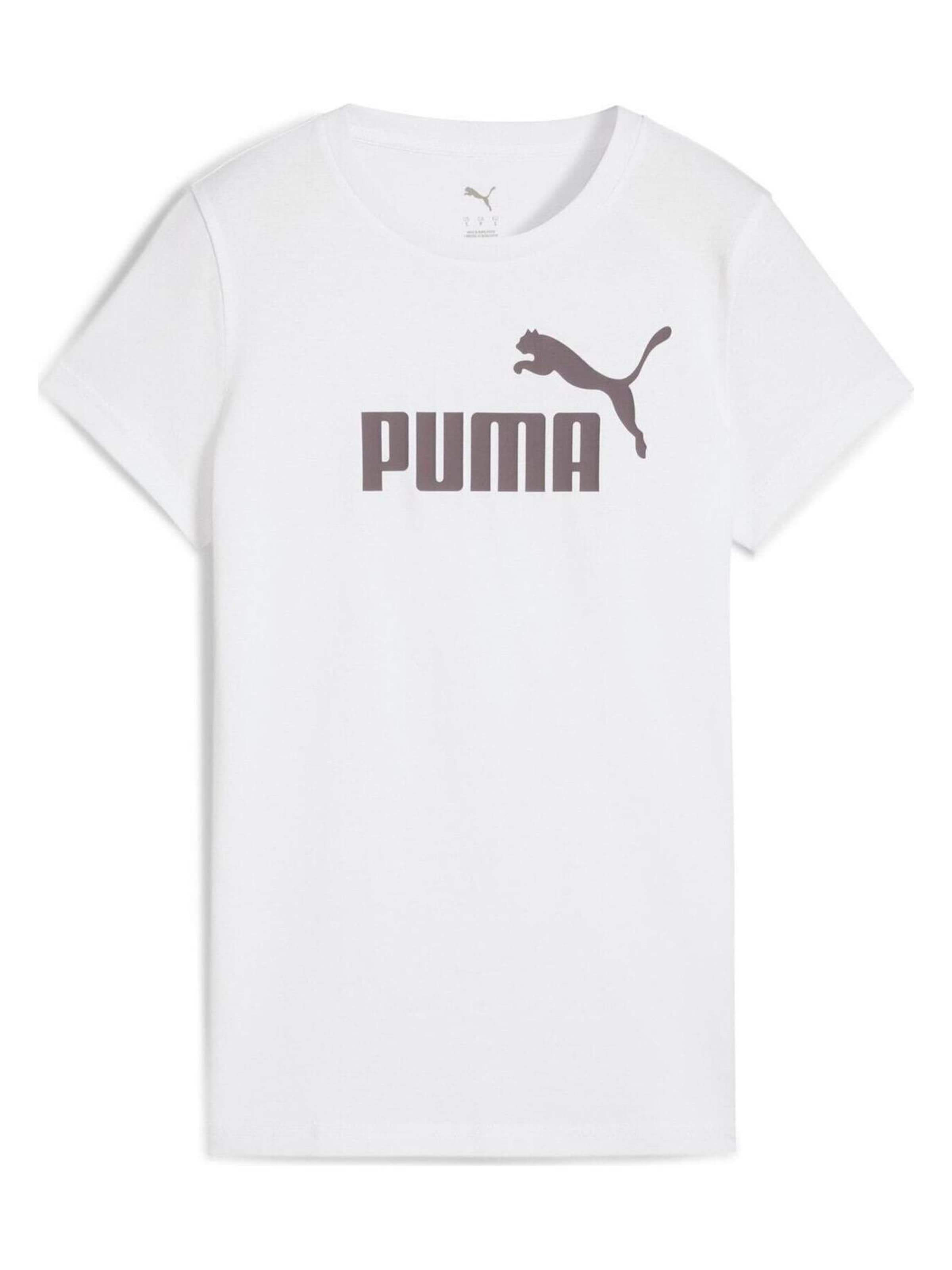 Maglietta 'Ess No. 1' in XXS PUMA di colore bianco, Visualizzazione prodotti