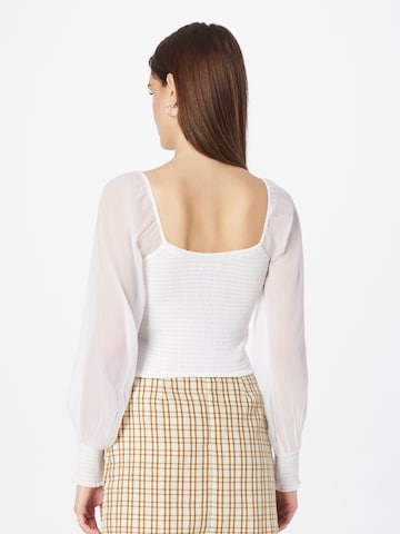 HOLLISTER Blouse 'EMEA' in White