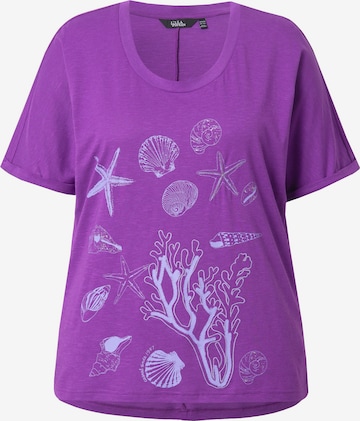 Ulla Popken Shirt in Purple: front