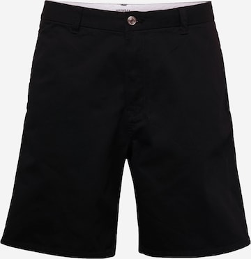 WEEKDAY Loose fit Chino trousers 'Joel' in Black: front