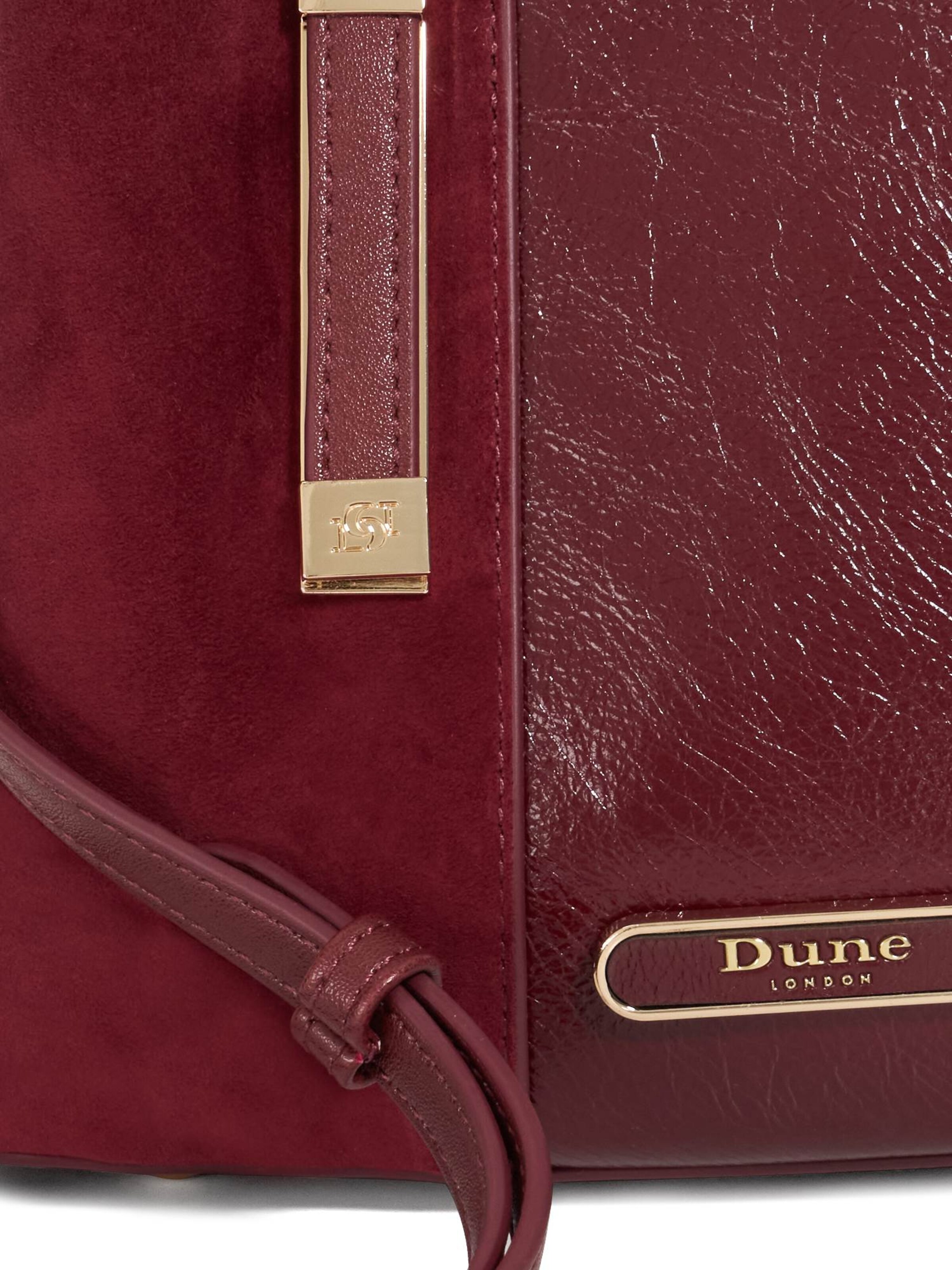 Dune LONDON Handtasche 'Dinkydorry' in Rot