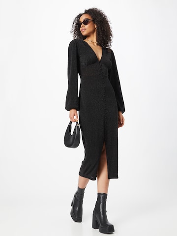 Gina Tricot Shirt dress 'Mindy' in Black