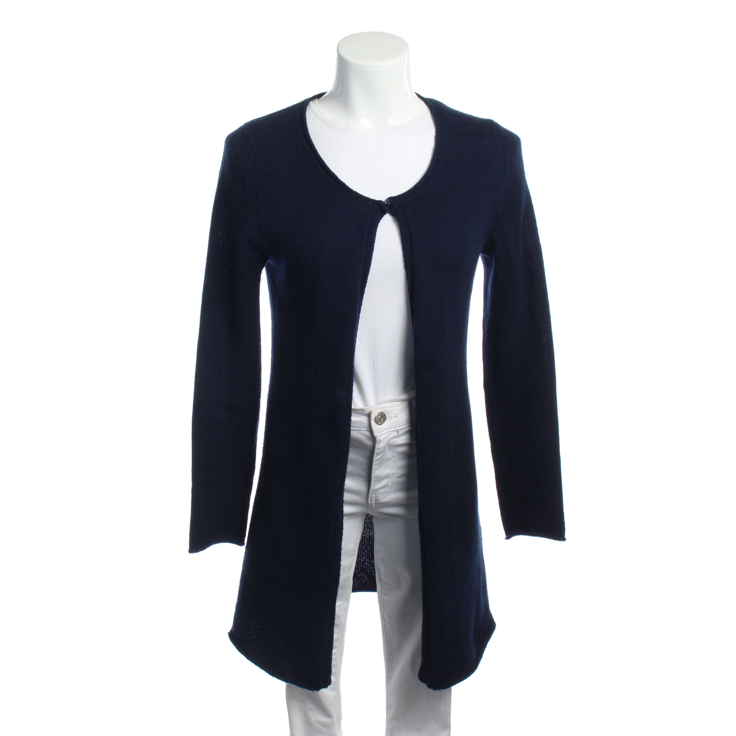 Allude Pullover / Strickjacke S in Blau: Vorderseite