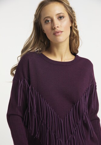 usha FESTIVAL Sweater in Purple