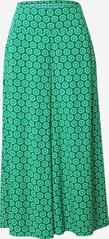 Blutsgeschwister Wide leg Pants 'In Full Bloom' in Green: front