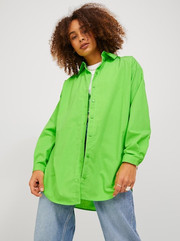 Camicia da donna 'MISSION' di JJXX in verde: frontale